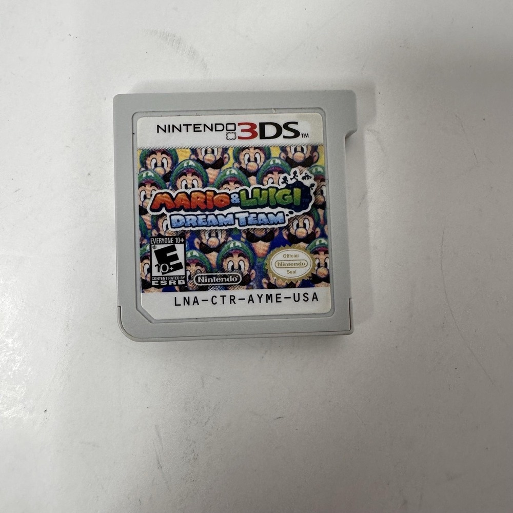 Mario & Luigi Dream Team Nintendo 3DS Game Cartridge LNA-CTR-AYME-USA
